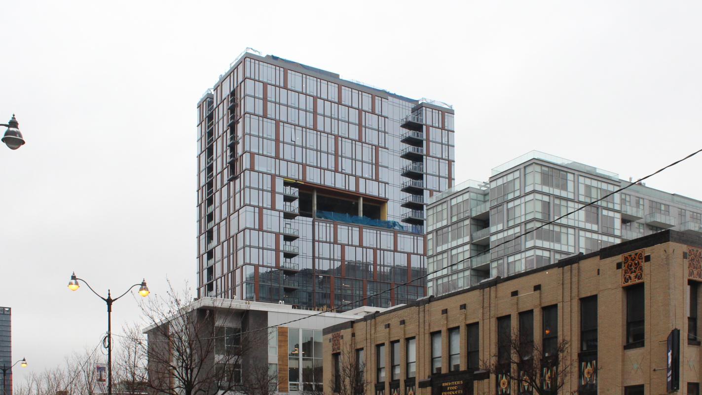 Urbanize tours work nearing completion at One Six Six